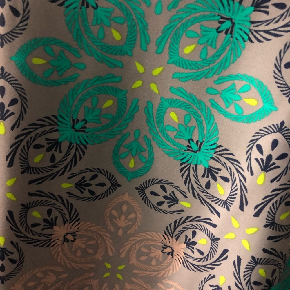 Poncho: Teal Navy Grey Chartreuse Taupe Fiesta!!!